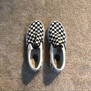 Checkered Vans